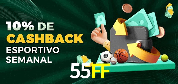 10% de bônus de cashback na 55FF